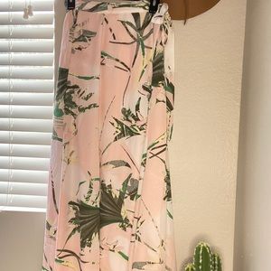 Long Maxi Wrap Skirt